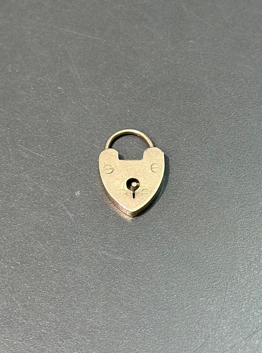 Vintage 9K Gold Padlock