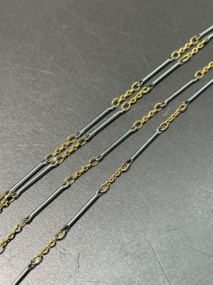 18K Gold Platinum 0.30 CTW Diamond Natural Sapphire Flip Pendant Necklace