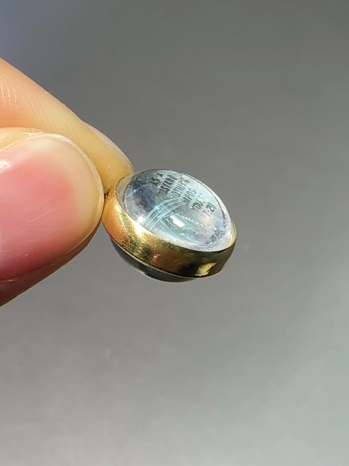 复古 14K 黄金芥菜籽信仰护身符马太福音 17:20 饰品