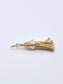 Victorian 14K Gold Two-Tone Tassel Charm