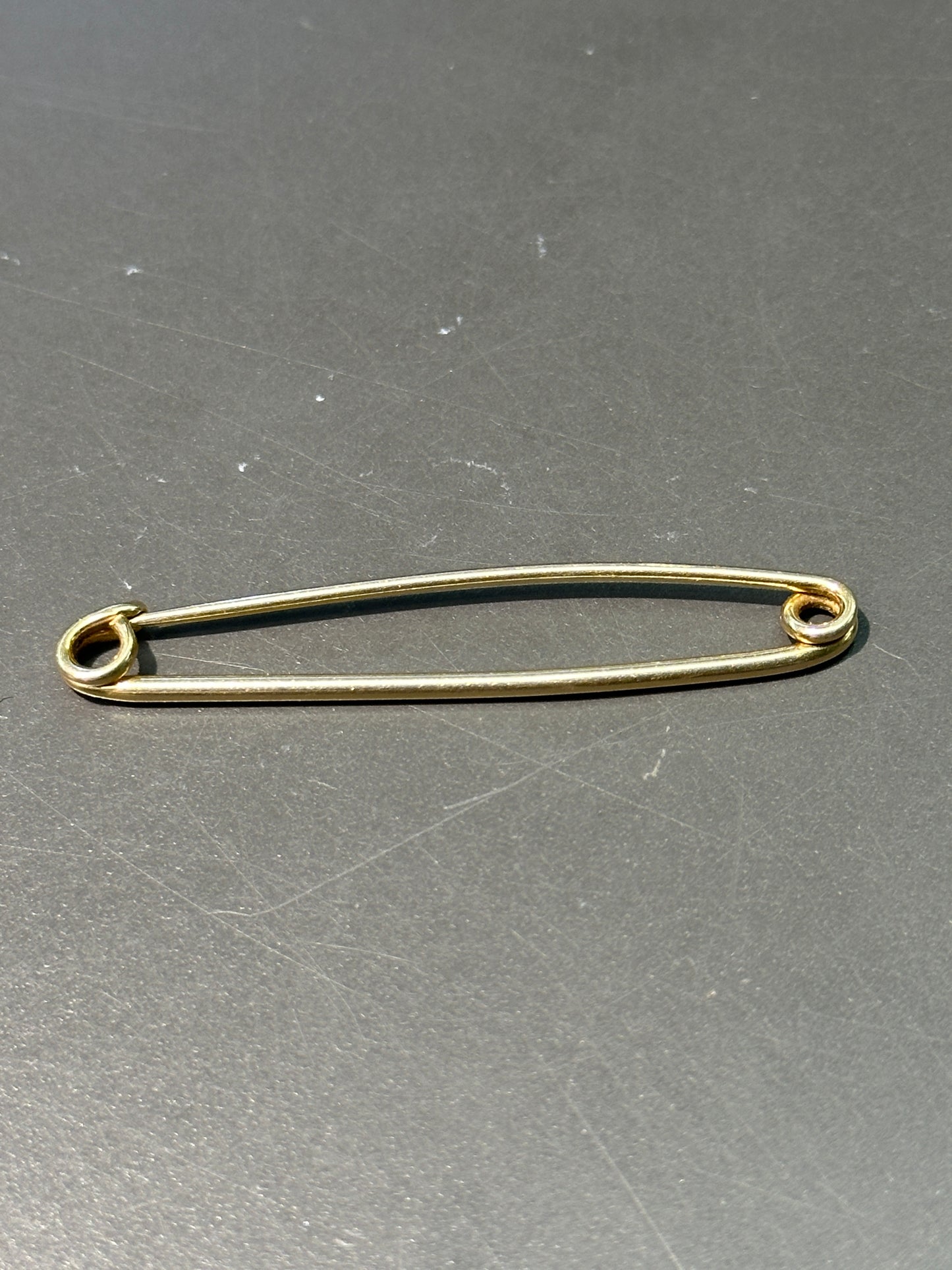 14K 金安全别针