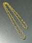 14K Gold Rounded Anchor Chain Necklace 20.0 inch