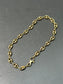 14K Gold Hollow Gucci Link Bracelet