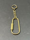 Vintage 14K Gold Carabiner Chain