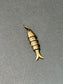 Vintage 14K Gold Mini Articulated Fish Charm