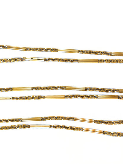 Vintage 14K Gold Lorgnette Chain 24.0 inch