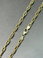 14K Gold Rounded Anchor Chain Necklace 20.0 inch