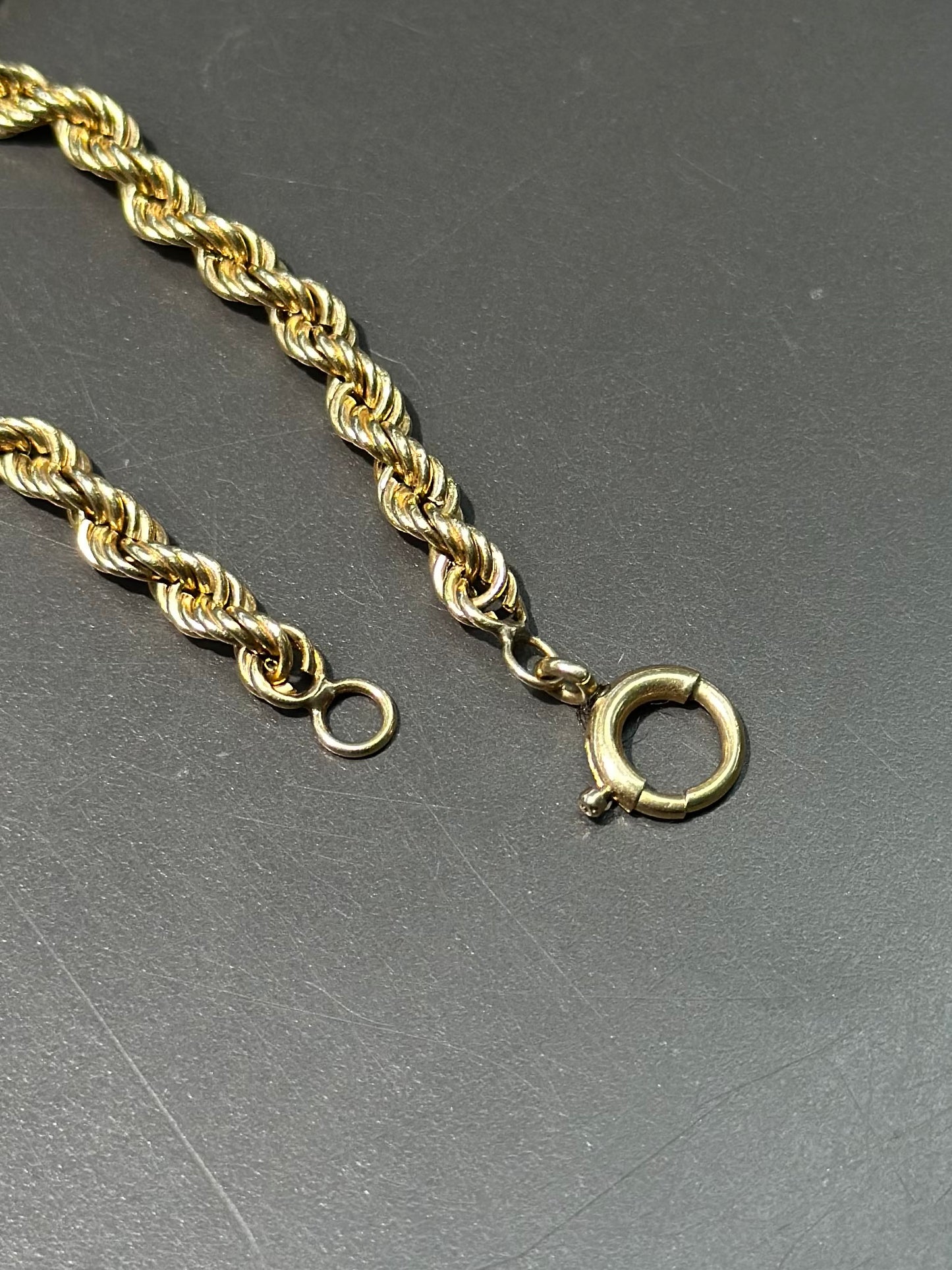 14K Gold Twisted Rope Chain