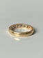 14K Gold Seven Diamond Ring SZ 5.5