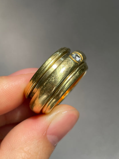 Piaget French 18K Gold Possession Diamond Ring