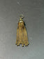 Antique 14K Gold Two Tone Tassel Pendant