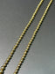 Vintage 14K Gold Graduated Bead Necklace