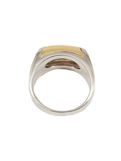 Blvgari 18K Gold Tronchetto Ring