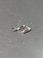 Art Deco Platinum Diamond Rhombus Charm