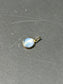 Art Deco 14K Gold Moonstone Conversion Pendant