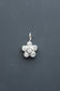 14K White Gold 0.32 CTW Diamond Flower Cluster Charm