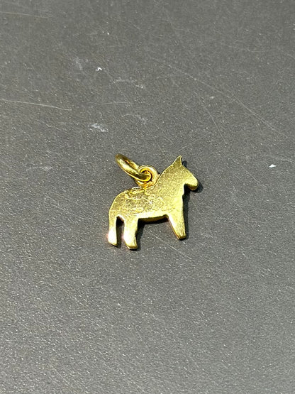 DoDo 18K 金骏马吊饰