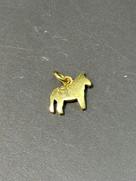 DoDo 18K 金骏马吊饰