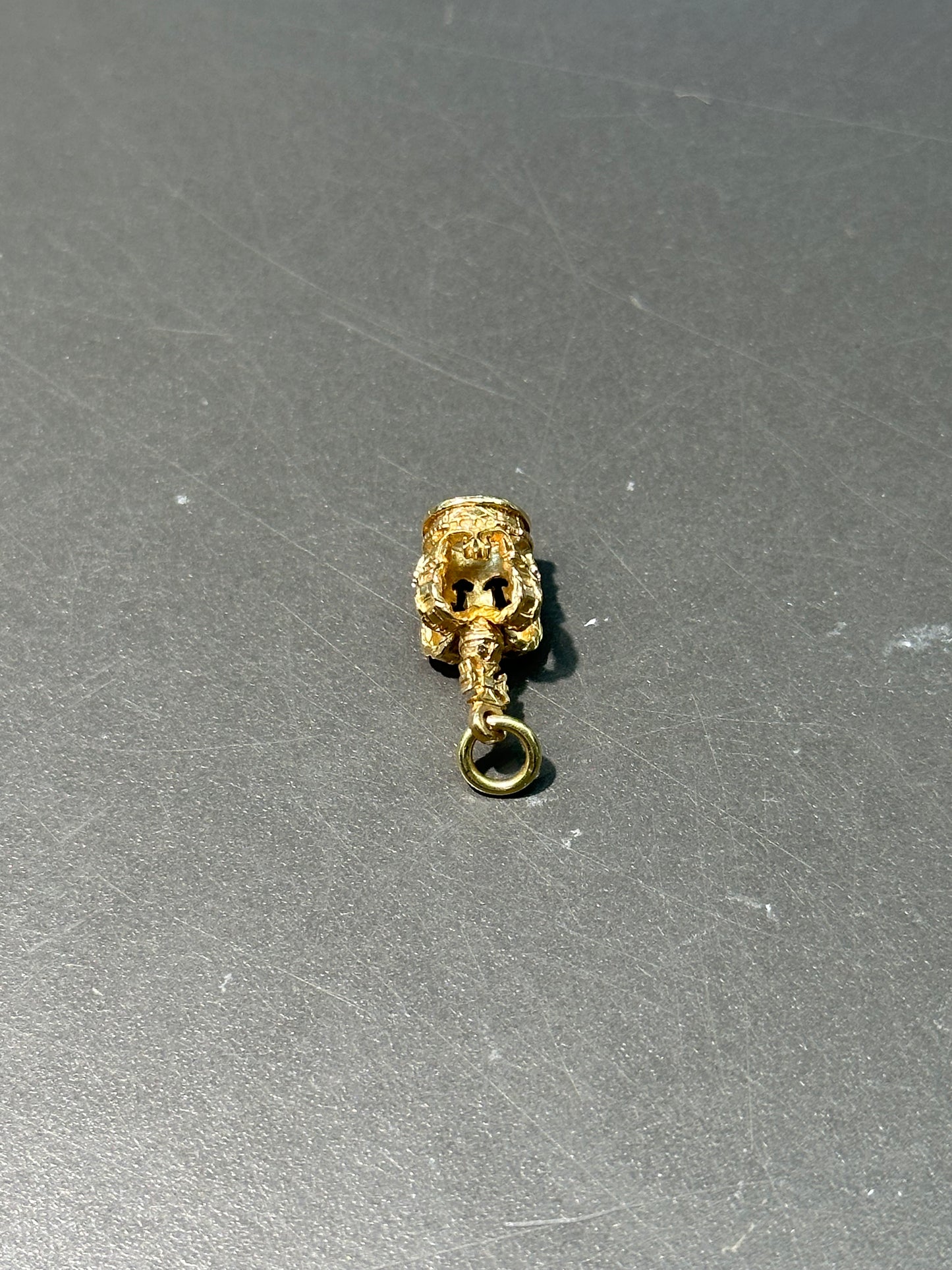 Vintage 14K Gold Crown Charm