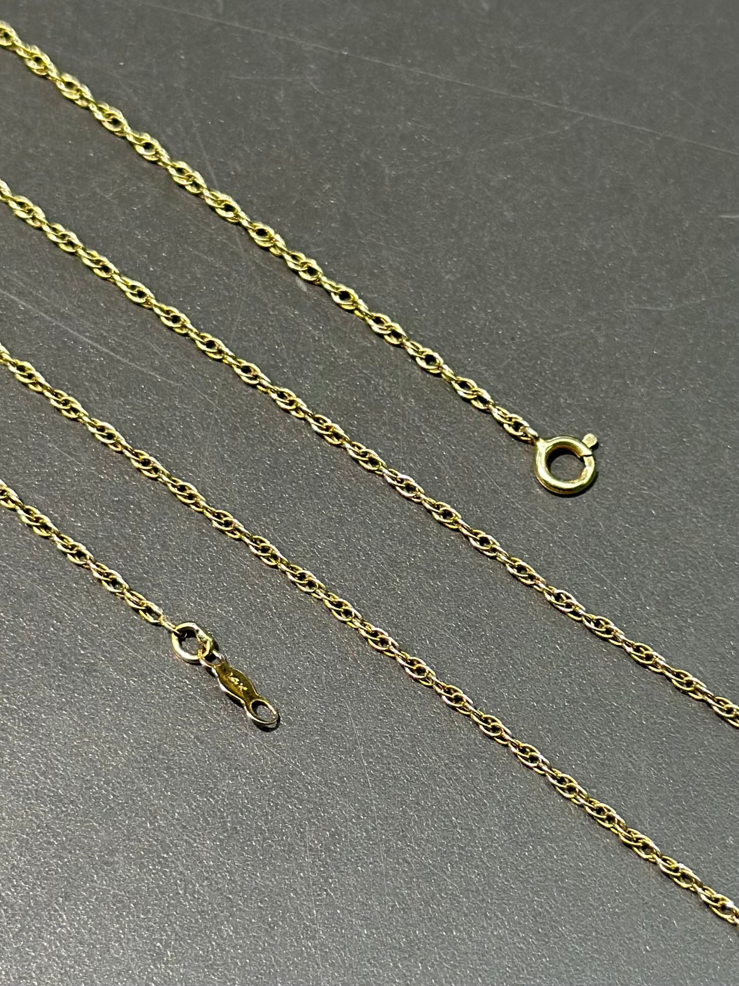 14K Gold Rope Chain 18.0 inch