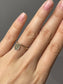14K Yellow Gold "A" Dangle Letter Ring