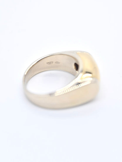 Blvgari 18K 金长号戒指 尺寸 6