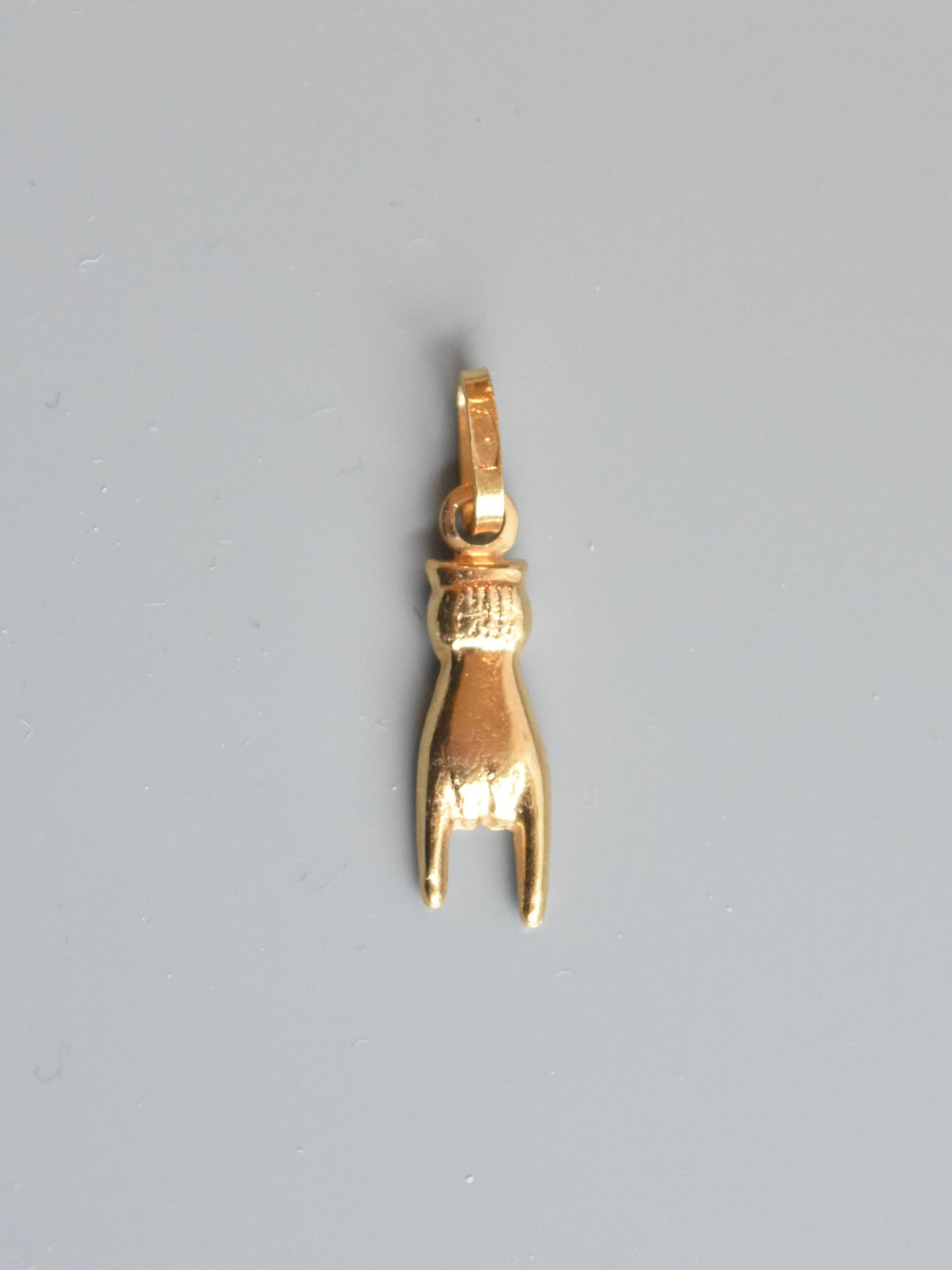 Vintage 14K Gold Rock and Roll Charm