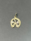 Vintage 14K Gold Horse Shoe Clover Charm