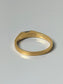 18K Gold Baguette Diamond Ring SZ 6.5