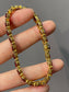 14K Yellow Gold 15.84 CTW Garnet Tennis Bracelet
