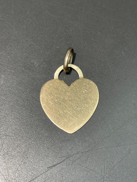 Vintage 14K Gold Heart Shape Charm