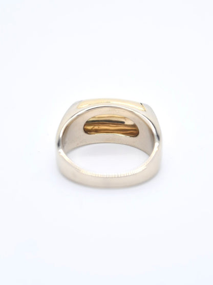 Blvgari 18K 金长号戒指 尺寸 6