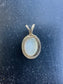 14K Gold Opal Pendant