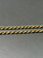 14K Gold Twisted Rope Chain