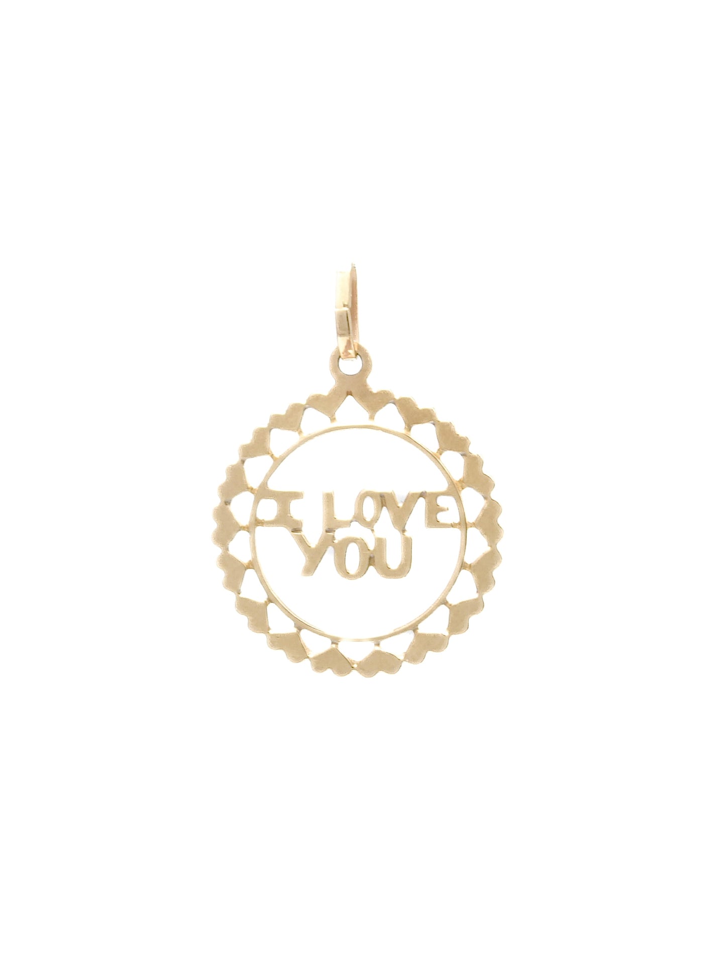 Vintage 14K Gold “I Love You” Charm