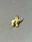 Vintage 14K Gold Hollow Puffy Elephant Charm