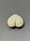 Victorian 14K Gold Seed Pearl Cluster Pendant Brooch