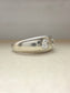 Antique 18K Gold Diamond Gypsy Ring SZ 5.75