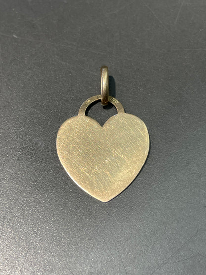 Vintage 14K Gold Heart Shape Charm