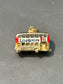 Vintage 14K Yellow Gold Articulating London Double Decker Bus Enamel Charm