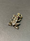 Antique 14K Gold 0.52 CTW Rose Cut Diamond Frog Charm