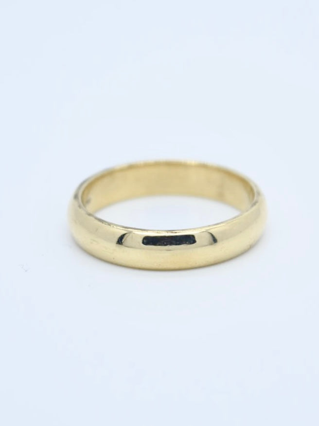 Tiffany & Co. 18K Yellow Gold Band 5.0 mm SZ 10