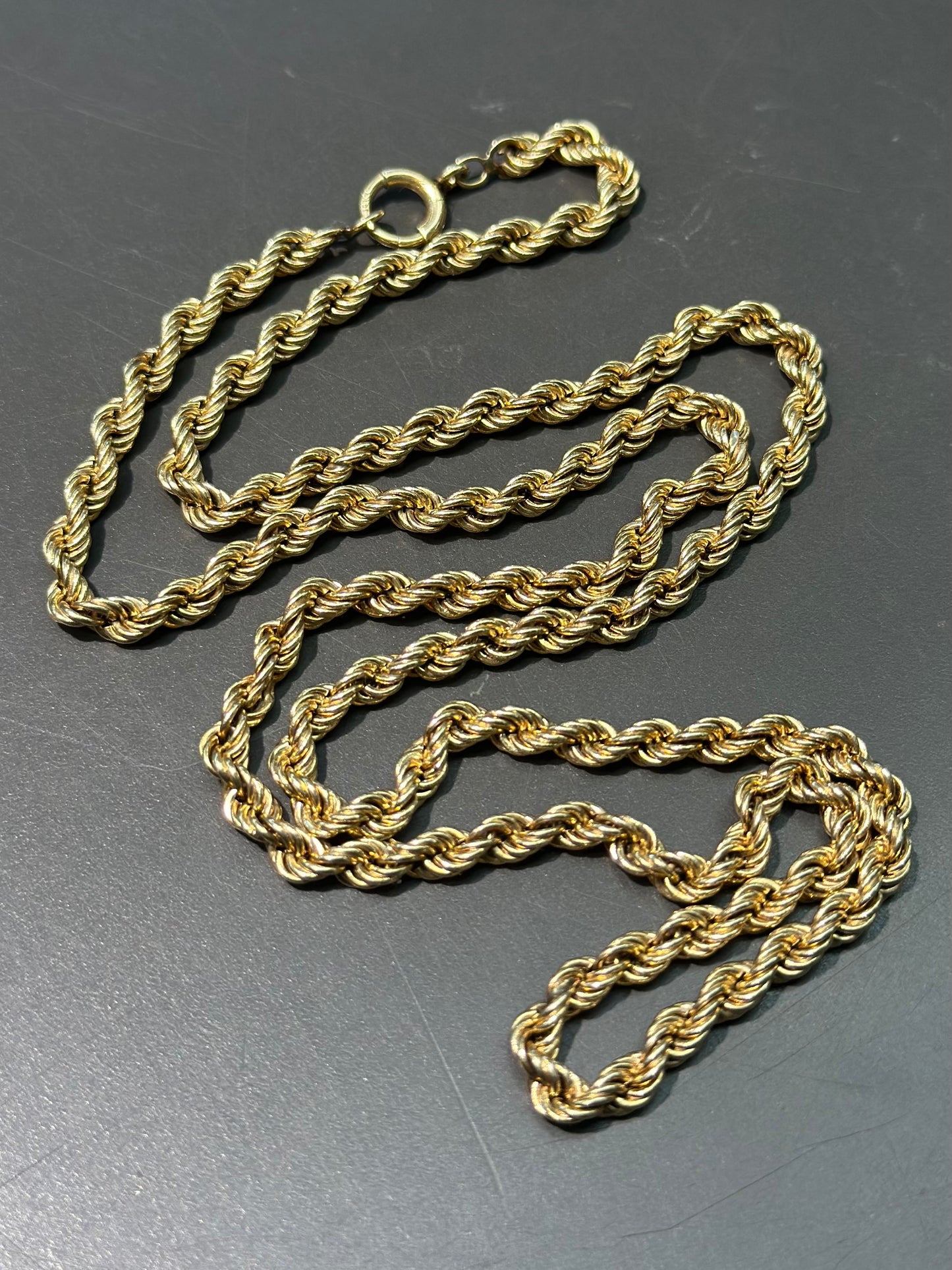 14K Gold Twisted Rope Chain