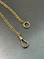 Antique 14K Gold Fancy Link Watch Chain 22.0 inch