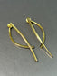 Roberto Coin 18K Gold Front and Back Line Earring