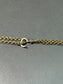 Victorian 14K Gold Double Link Watch Chain Necklace 18.5”