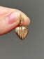 Vintage 14K Gold Puffy Heart Charm