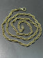 14K Gold Smooth Anchor Chain Necklace 20.0 inch