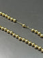 Vintage 14K Gold Bead Necklace