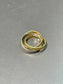 Cartier 18K Gold Trinity Ribbed Rolling Band Ring SZ 3